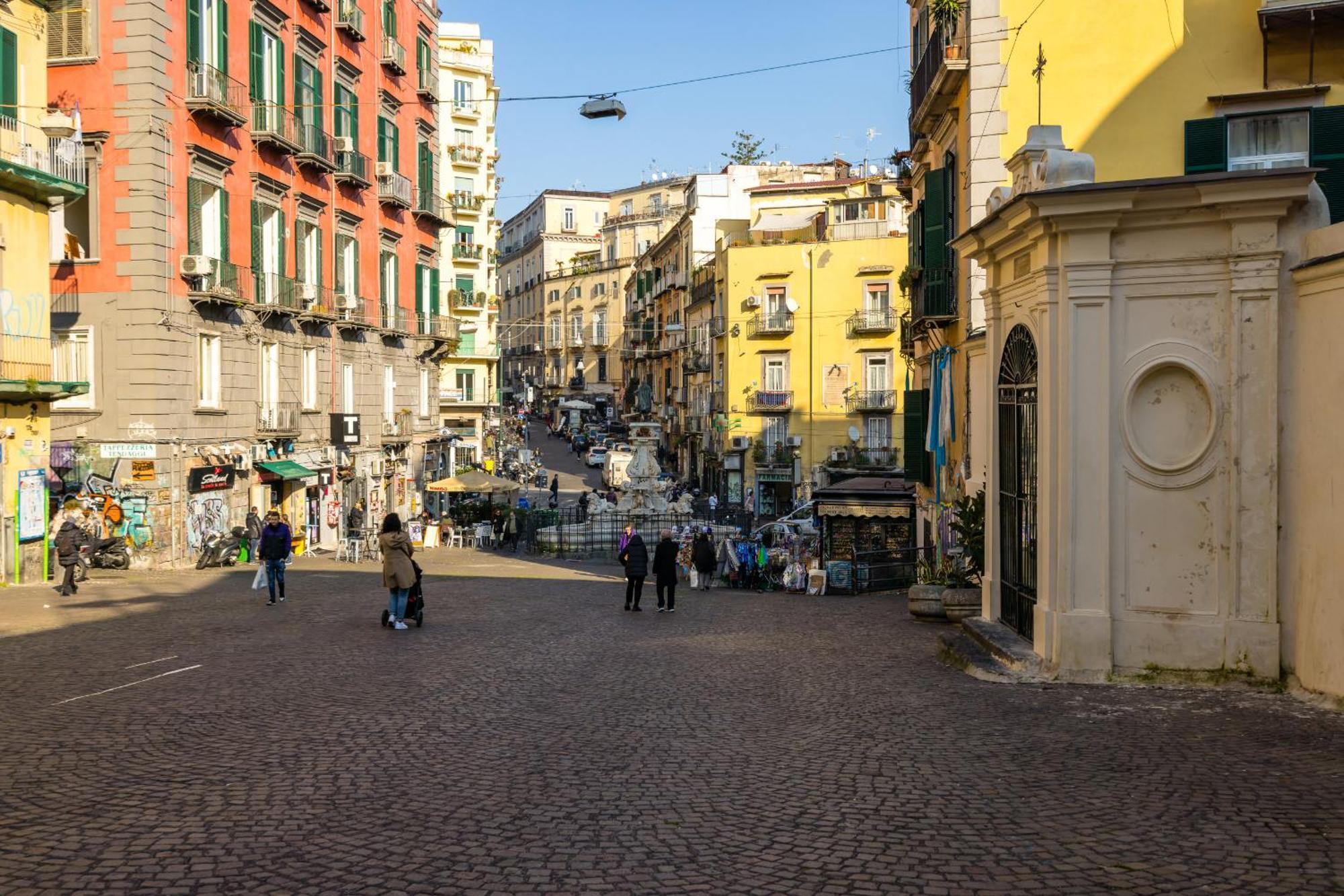 City Soul Apartment Blue Napoli Ngoại thất bức ảnh